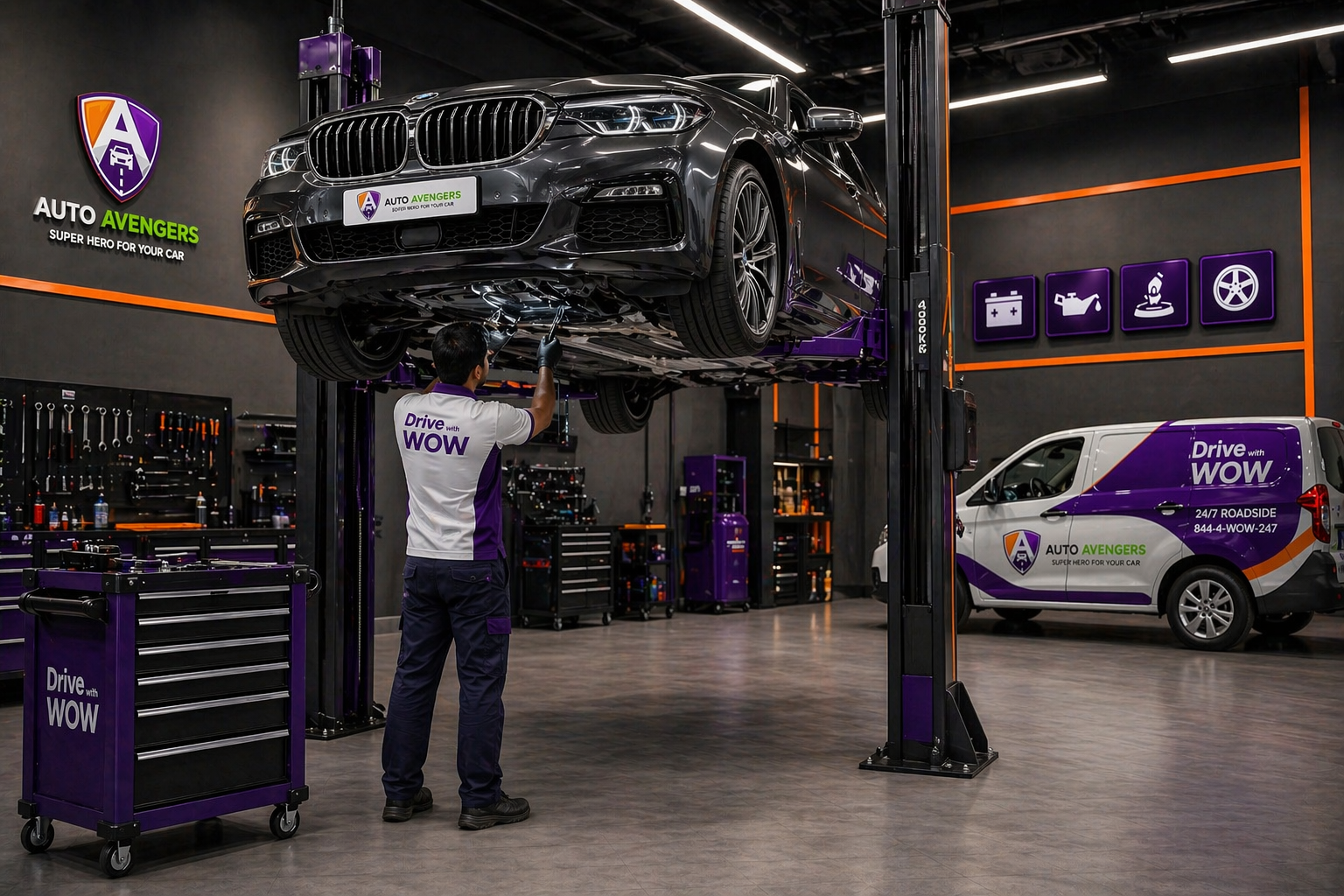 Car engine service